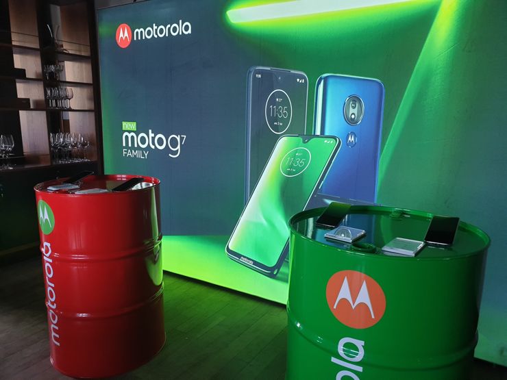 Motorola presents Moto G7 in four versions Motorola presents Moto G7 in four versions