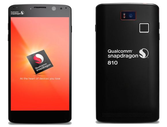 Qualcomm shows the reference models with Snapdragon 810
