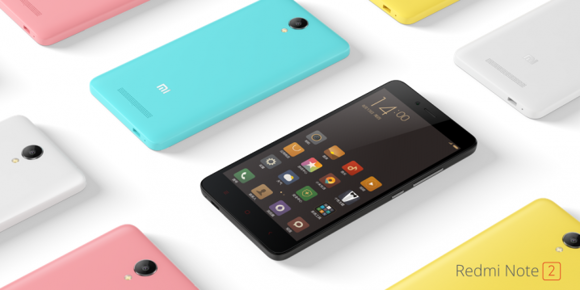 Xiaomi Redmi Note 2 officially unveiled