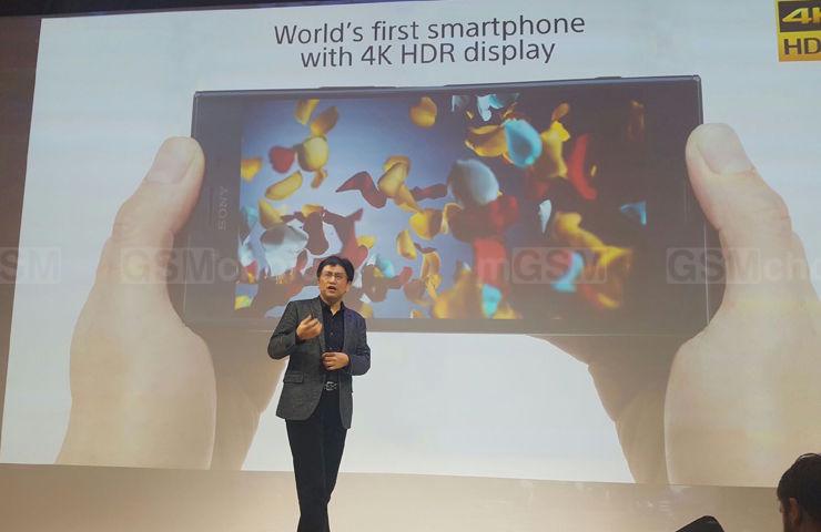 MWC 2017: Sony Xperia XZ Premium - das erste Smartphone mit einem 4K HDR Display