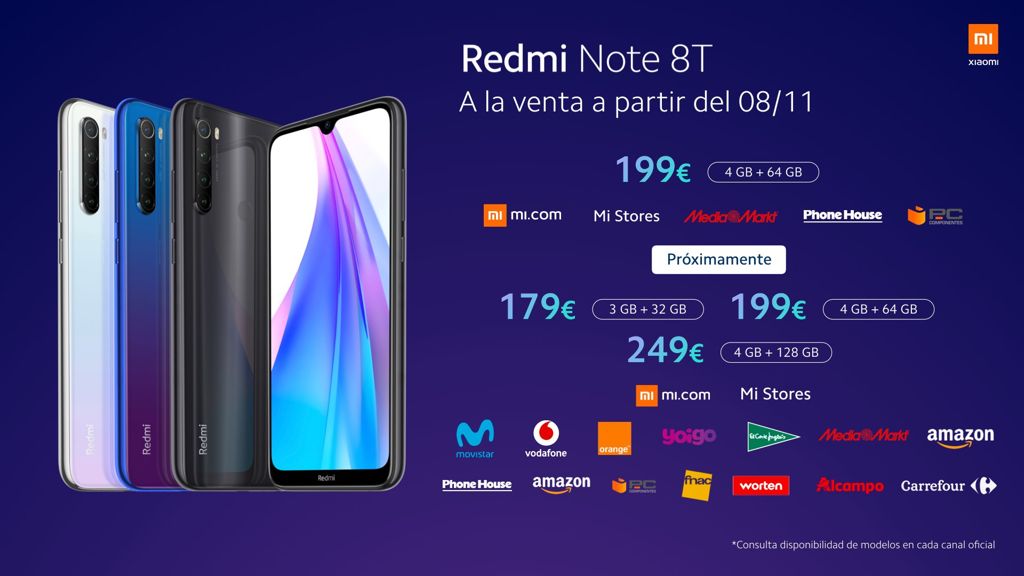 Redmi Note 8t Officially Presented Gsmchoicecom