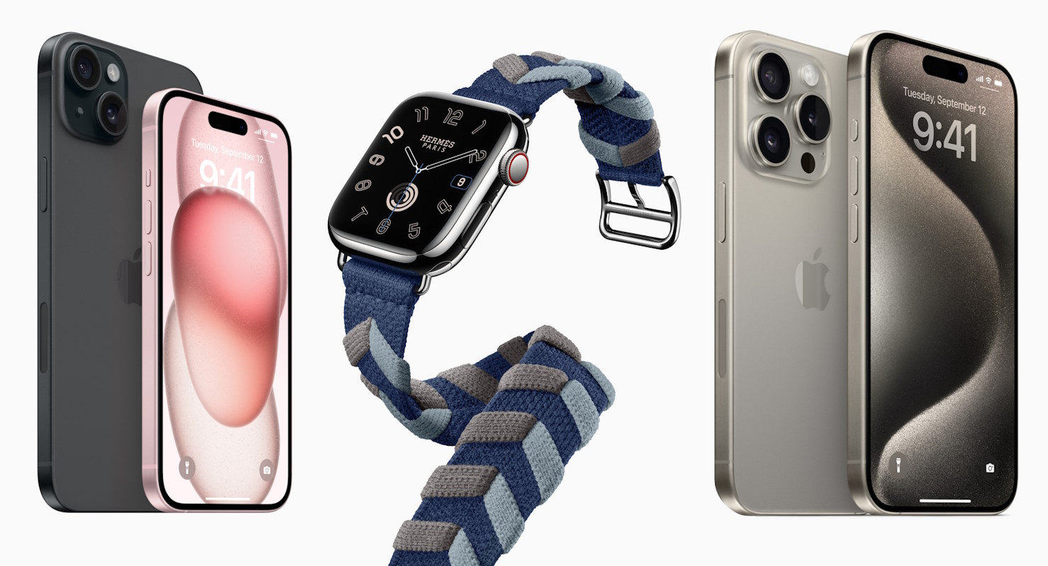 Apple propose des moyens inédits de commander les nouveaux modèles d'iPhone  15 et d'Apple Watch - Apple (BE)