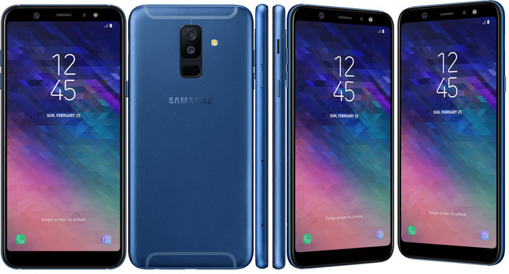 Samsung Galaxy A6 und Samsung Galaxy A6+ unterscheiden sich durch Aussehen nicht - aber nur durch die Größe