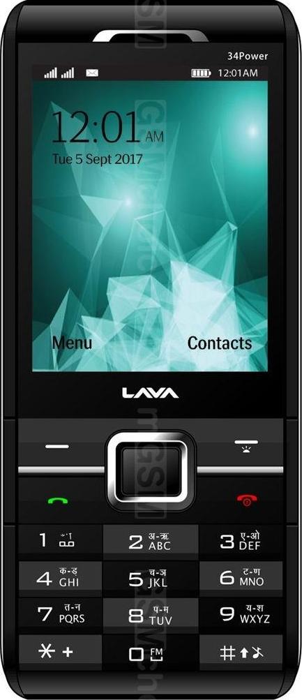 Lava KKT 34 Power Lava KKT 34 Power