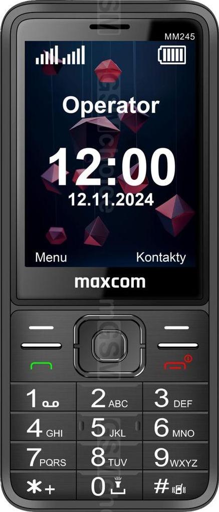 MaxCom Classic MM245 4G MaxCom Classic MM245 4G