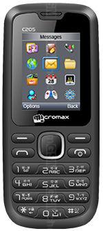 The photo gallery of Micromax C205
