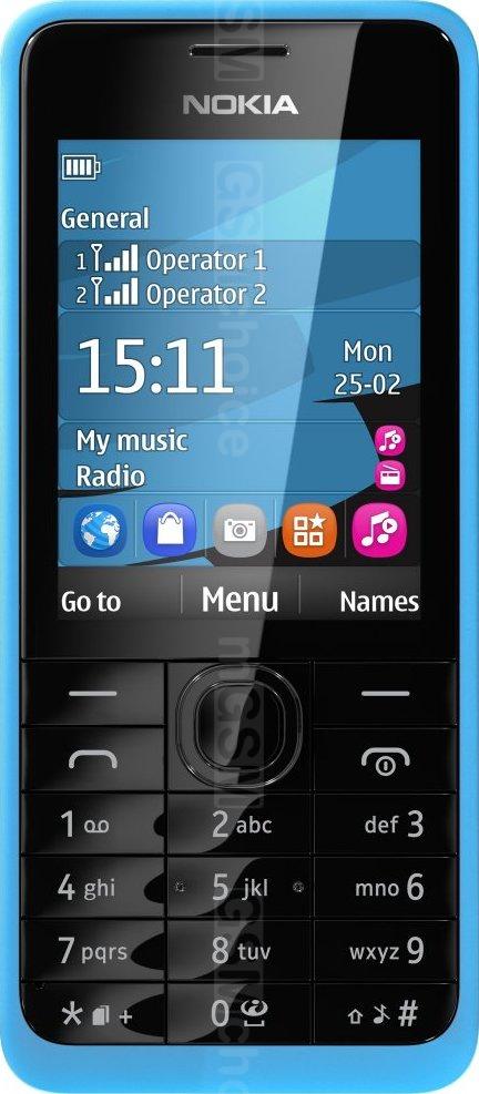 Nokia 301 Dual SIM Nokia 301 Dual SIM