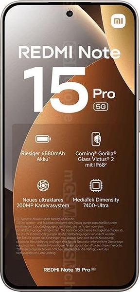 Redmi Note 15 Pro 5G