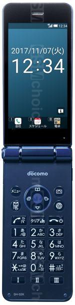 超特価 【ドラゴン様専用】docomo SH-02K N1549 ブルーブラック 携帯電話本体