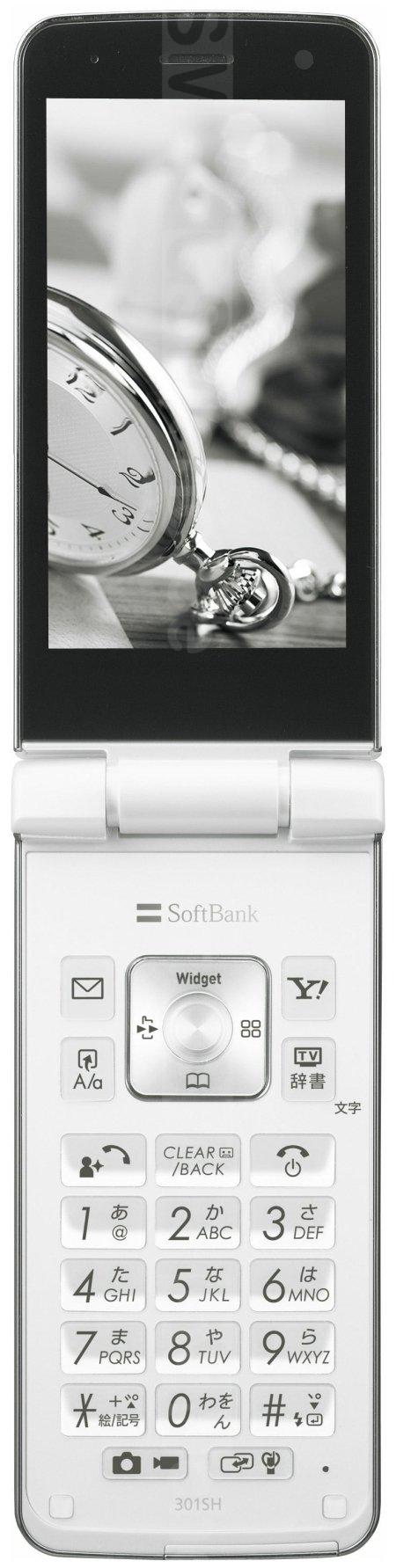 SHARP THE PREMIUM 10 WATERPROOF 301SH 黒 Sharp The Premium 10 Waterproof SoftBank 301SH technical
