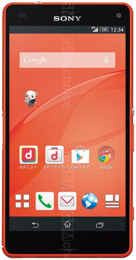 Sony Xperia Z3 Compact SO-02G docomo SO-02G 手机技术数据 