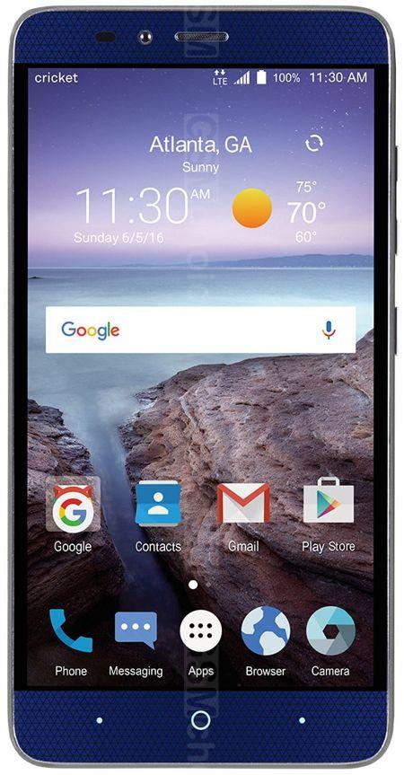 RARE ZTE Grand X Max 2 GSM UNLOCKED Cricket Wireless Android 4G LTE outlet Cell Phone