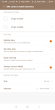 Ajustes dual-SIM | Llamadas | Ajustes de llamadas Ajustes dual-SIM | Llamadas | Ajustes de llamadas