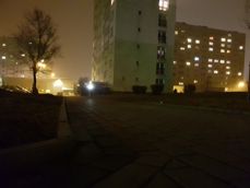 Night time shots with different settings