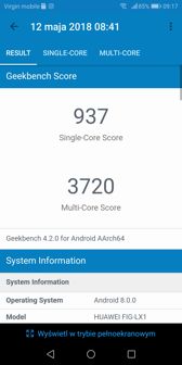 Benchmarks results