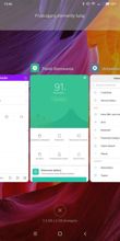 Lock screen, desktop and its options, shortcuts, divided screen, widgets panel