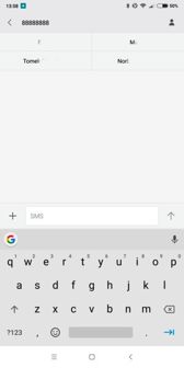 Texting and dialler apps