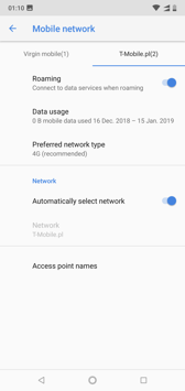 DualSIM-Optionen | Sprachverbindungen