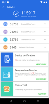 Benchmark-Ergebnisse
