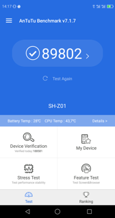 Benchmark-Ergebnisse