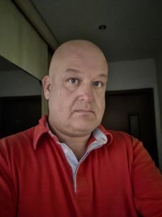 Selfie from the camera under the screen