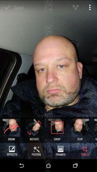 Меню редактирования фотографий Меню редактирования фотографий