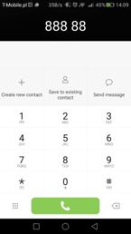 Клавиши, диалер